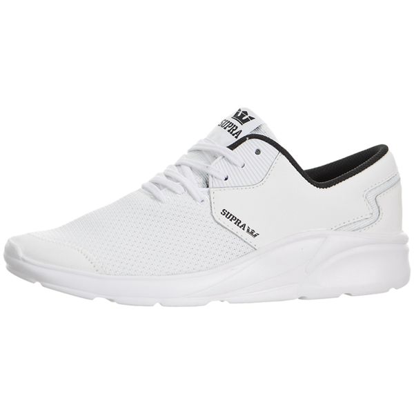 Supra Noiz Running Shoes Womens - White | UK 68J1L23